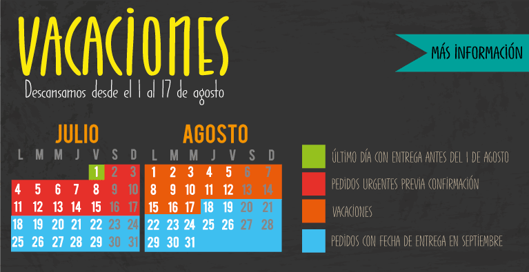 Vacaciones Xtampa 2016