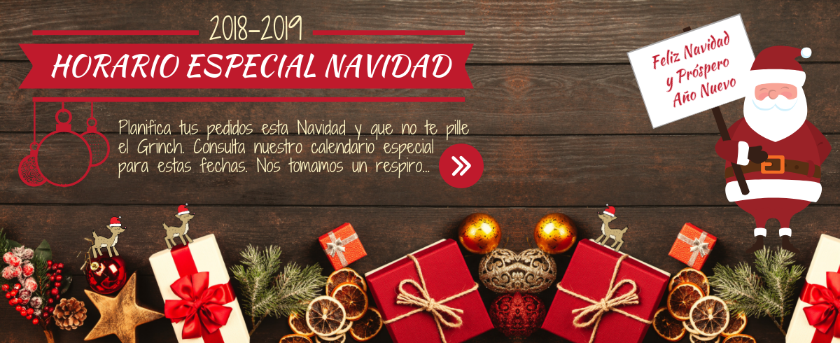 Feliz Navidad y Horario Especial