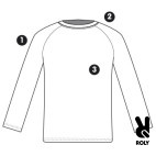 Camiseta Técnica Niño de Manga Larga Montecarlo (415) - Roly