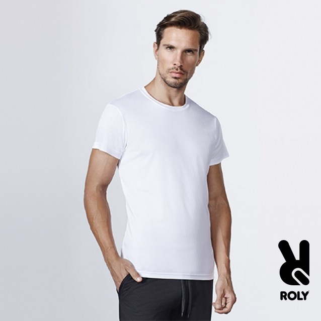 camiseta blanca roly