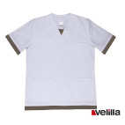 Camisola Pijama Pico con Vivos Serie M587 (SERIE M587) - Velilla