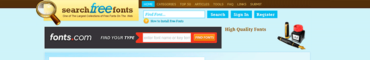 fuentes-gratis-descargar-free- search-font