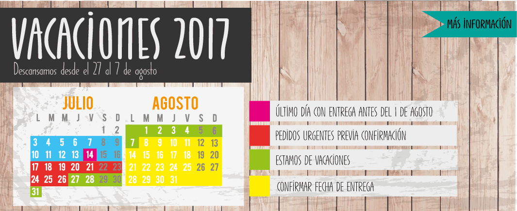 Vacaciones Xtampa 2017